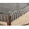 Alaterre Furniture Athens All-Weather Wicker Outdoor 26"H Cocktail Table with Glass Top AWWB04BB - alternate 9